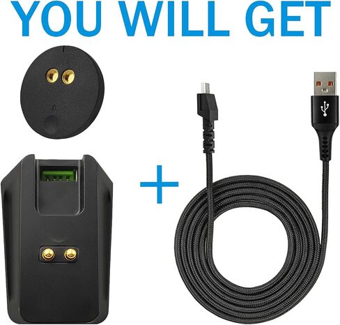 Upgraded Charging Dock with RGB Indicator Compatible with Logitech G502 X Lightspeed G Pro x Superlight Wireless Gaming Mouse,4.9Ft USB Charger Cable Stand fits for Logitech G502/G703/G903 X Game Mice in Saudi Arabia