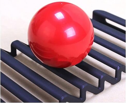 2 Pieces 35mm Arcade-Game Round Joystick Head Joystick's Round Balltop Round Topball Handle Rocker Ball Top Handle, Red in Saudi Arabia