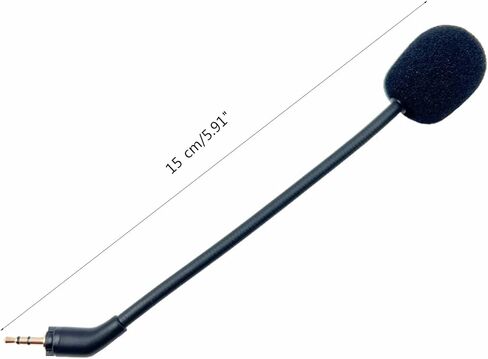 Bydezcon Replacement Mic for A30 Wireless Gaming Headset Game Headset 2.5mm Detachable Microphone Replacement Game Microphone Headset for pc in Kuwait
