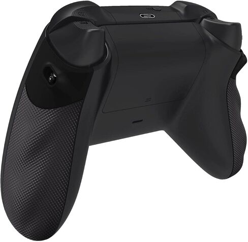Silent Modz Custom Modded Controller 7 LED Colors Trigger Stopper Mod w/Pro Grips compatible with Xbox Series S, Xbox Series X, Xbox One, and Windows (Black) in Saudi Arabia