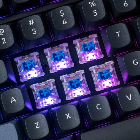 Keychron V5 Wired Custom Mechanical Keyboard Knob Version, 96% Layout QMK/VIA Programmable with Hot-swappable Keychron K Pro Brown Switch Compatible with Mac Windows Linux Black (Non-Transparent) in Saudi Arabia