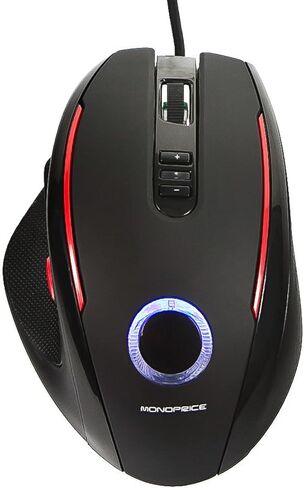 ماوس مونوبرايس 5-Button Optical Laser Gaming Mouse (109258) in Saudi Arabia