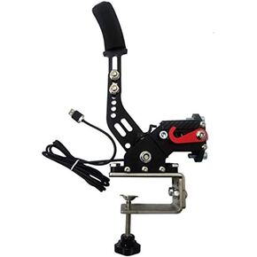 Anngo USB Handbrake PC Windows لألعاب Sim Racing G25 G27 G29 T500 FANATECOSW Dirt Rally + المشبك (النوع الأحمر 2) in Kuwait