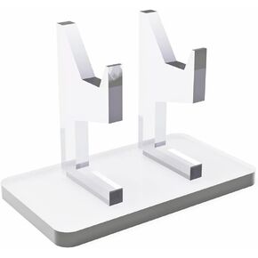 Transparent Acrylic Universal Controller Stand Gaming Gamepad Accessories with Crystal Texture Perfect Display and Organization Gaming Controller Holder for Storage, Organization & Display(2 Packs) in Saudi Arabia