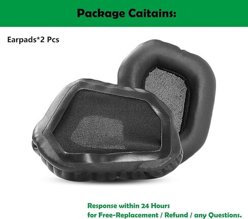 DowiTech Professional Cushion Headset Ear Pads Compatible with Mad Catz F.R.E.Q. TE 7.1 Surround Sound Gaming Headphone in Saudi Arabia