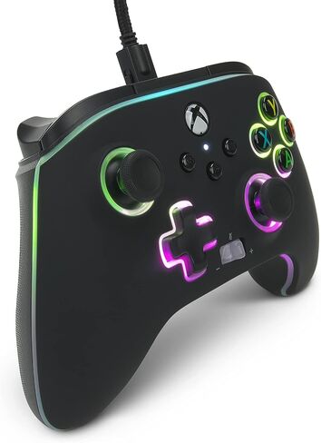 وحدة التحكم السلكية المحسنة PowerA Spectra Infinity لأجهزة Xbox Series X|S - أبيض (حصريًا من Amazon)، لوحة ألعاب، وحدة تحكم لألعاب الفيديو، تعمل مع Xbox One وWindows 10/11، مرخصة رسميًا in Saudi Arabia