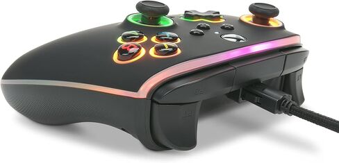 وحدة التحكم السلكية المحسنة PowerA Spectra Infinity لأجهزة Xbox Series X|S - أبيض (حصريًا من Amazon)، لوحة ألعاب، وحدة تحكم لألعاب الفيديو، تعمل مع Xbox One وWindows 10/11، مرخصة رسميًا in Saudi Arabia