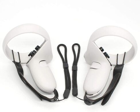 yuandan Knuckle Straps with Wrist Straps Compatible for Oculus Quest 2 VR Anti-Drop Hand Grip Accessories in Saudi Arabia
