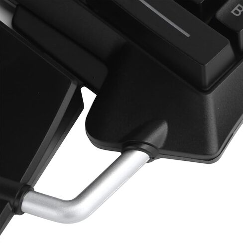 V بيست لايف كيبورد العاب ميكانيكي محمول بيد واحدة، 35 مفتاح USB سلكي مع اضاءة خلفية LED، التوصيل والتشغيل in Saudi Arabia