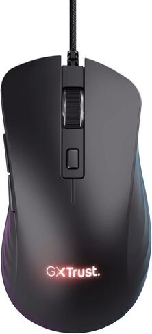 GXTrust Ybar+ High Performance Gaming Mouse 25,600 DPI, Black in Kuwait