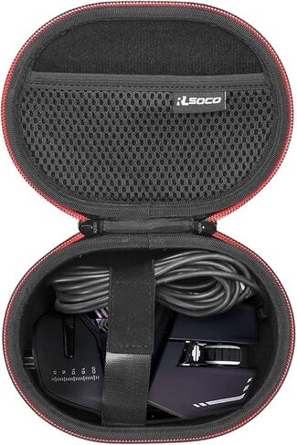 RLSOCO Case for Mad Catz Rat Mouse ：Rat air/Rat 8/Rat 9/Rat 7/Rat pro x3/Rat dws Wireless and Wired Mouse (Carrying Case Only) in Saudi Arabia