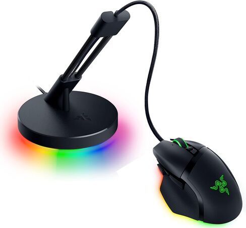 ماوس الألعاب Razer Basilisk V3 المريح والقابل للتخصيص + حزمة ماوس الألعاب Bungee V3 Chroma in Saudi Arabia