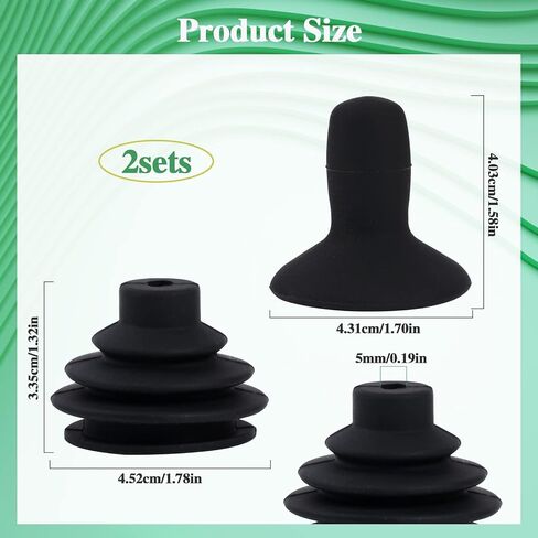 4 Pcs Electric Wheelchair Joystick Controller Knob and Gaiter Wheelchair Accessories Black Powerchair Mobility Aid Joystick Button Cap Power Chair Parts Joystick Knob in Saudi Arabia