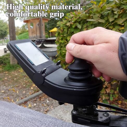 4 Pcs Electric Wheelchair Joystick Controller Knob and Gaiter Wheelchair Accessories Black Powerchair Mobility Aid Joystick Button Cap Power Chair Parts Joystick Knob in Saudi Arabia