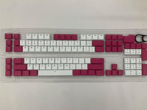Suitable Logitech G915TKL G915 G815 Keyboard keycaps, 111 Keys. Replacement Keycaps Mechanical Gaming Keyboard… (Black and red Set) in Saudi Arabia