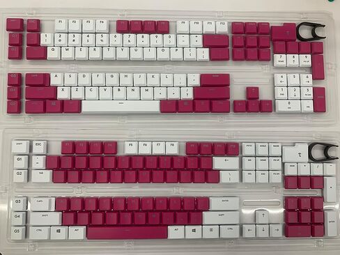 Suitable Logitech G915TKL G915 G815 Keyboard keycaps, 111 Keys. Replacement Keycaps Mechanical Gaming Keyboard… (Black and red Set) in Saudi Arabia