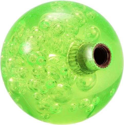 uxcell Joystick الكرة الأعلى مقبض روكر رئيس جولة ممر القتال لعبة DIY قطع استبدال كريستال الأخضر in Saudi Arabia