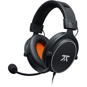 Fnatic React Gaming Headset for Esports with 53mm Drivers, Metal Frame, Precise Stereo Sound, Broadcaster Detachable Microphone, 3.5mm Jack [PC, PS4, PS5, Xbox ONE, Xbox Series X] [Playstation_4]