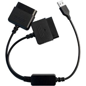 OSTENT PS1 PS2 to PC Computer USB 2.0 Controller Adapter Converter for Sony PS2 Wired Controller in Saudi Arabia