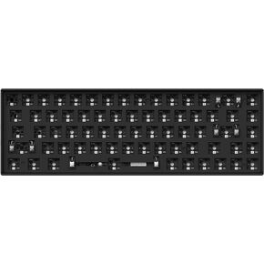 Keychron K6 Pro Wireless Custom Mechanical Keyboard Barebone Version, QMK/VIA Programmable Macro, Hot-Swappable 65% Layout, RGB Backlit Office Gaming Keyboard for Mac Windows Linux - Black
