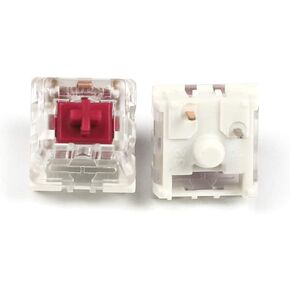 مفاتيح KAILH Cream Speed ​​Pro MX SMD 3 Pin RGB للوحة مفاتيح الألعاب الميكانيكية ذات الإضاءة الخلفية (Pro Burgundy، 68 قطعة) in Kuwait