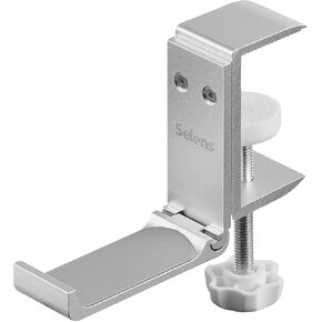 Selens Foldable Headphone Holder Space-Saving Gaming Headset Hanger for Desk, Universal Fit for PC Game Headsets, Over-Ear Headphones, Aluminum Soundbar stand