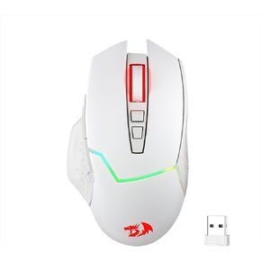Redragon M690 PRO Wireless RGB Gaming Mouse 8000 DPI Remapping Keys | Cable-Free 0 Delay, Rapid-Fire Macro Keybinds, Vibing Backlight, Ergonomic Grip Body Comfort in Kuwait