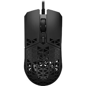 ماوس الألعاب ASUS TUF Gaming M4 Air خفيف الوزن | مستشعر بدقة 16,000 نقطة في البوصة، أزرار قابلة للبرمجة، غطاء هوائي خفيف الوزن 47 جرام، مقاومة للماء IPX6، حبل باراكورد للألعاب TUF وأقدام PTFE منخفضة الاحتكاك، أسود in Saudi Arabia