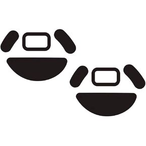 Mouse feet Skates for Razer DeathAdder v2 Pro Wireless Gaming Mouse (Pack of 2)