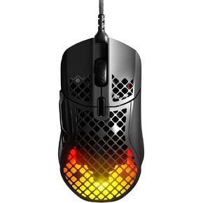 ماوس الألعاب SteelSeries Aerox 5 - خفيف الوزن للغاية 66 جرام - 9 أزرار قابلة للبرمجة - مقاوم للماء IP54 - PC/MAC - FPS، MOBA، Battle Royale، MMO، RPG in Saudi Arabia