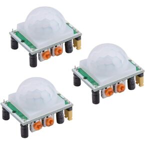 HiLetgo 3pcs HC-SR501 PIR Infrared Sensor Human Body Infrared Motion Module for Arduino Raspberry Pi in Saudi Arabia