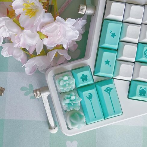 غطاء مفاتيح Capsmiths Succulent Artisan Keycap - Echeveria - لوحات مفاتيح الألعاب الميكانيكية MX (أرجواني) in Kuwait