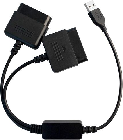 OSTENT PS1 PS2 to PC Computer USB 2.0 Controller Adapter Converter for Sony PS2 Wired Controller in Saudi Arabia