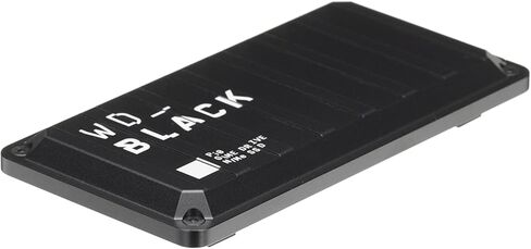 WD_BLACK 1 تيرابايت P50 Game Drive SSD - محرك أقراص الحالة الصلبة الخارجي المحمول، متوافق مع Playstation وXbox وPC وMac، بسرعة تصل إلى 2000 ميجابايت/ثانية - WDBA3S0010BBK-WESN in Saudi Arabia