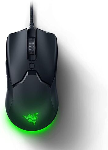 Razer Viper Mini - Wired Gaming Mouse for PC/Mac (Ultralight 61g, Ambidextrous, Speedflex Cable, 8,500 DPI Optical Sensor, Chroma RGB Illumination) Black in Saudi Arabia