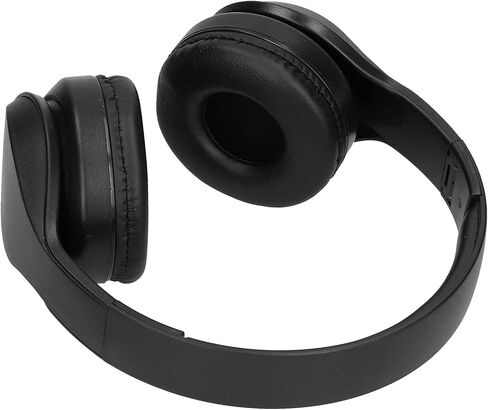 ciciglow Bluetooth Headset with Microphone, Noise Canceling Wireless Headphone with 3.5mm Audio Cable, 40 Hours Using Time Foldable Adjustable Gaming Earphone for Learning Gaming in Kuwait