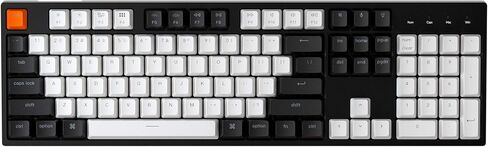Keychron C2 كامل الحجم 104 مفاتيح USB من النوع C لوحة مفاتيح ميكانيكية سلكية للألعاب لتخطيط Mac، Gateron G Pro Brown Switch / إضاءة خلفية RGB / أغطية مفاتيح ABS مزدوجة اللقطة لوحة مفاتيح كمبيوتر لأجهزة الكمبيوتر المحمول التي تعمل بنظام Windows in Saudi Arabia