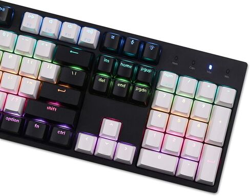 Keychron C2 كامل الحجم 104 مفاتيح USB من النوع C لوحة مفاتيح ميكانيكية سلكية للألعاب لتخطيط Mac، Gateron G Pro Brown Switch / إضاءة خلفية RGB / أغطية مفاتيح ABS مزدوجة اللقطة لوحة مفاتيح كمبيوتر لأجهزة الكمبيوتر المحمول التي تعمل بنظام Windows in Saudi Arabia