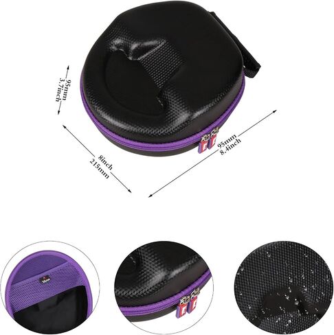 Mchoi Hard Travel Storage Case Compatible with Logitech G733 / G435 Lightspeed Wireless Gaming Headset, G335 Wired Gaming Headset, CASE ONLY in Saudi Arabia
