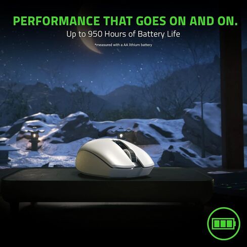 Razer Orochi V2 Wireless Gaming Mouse, PC & Mac, Portable, 60g, Quartz Pink | Bluetooth & 2.4GHz Wireless Connectivity, 18K DPI, Up to 1100 Hr Battery Life in Saudi Arabia