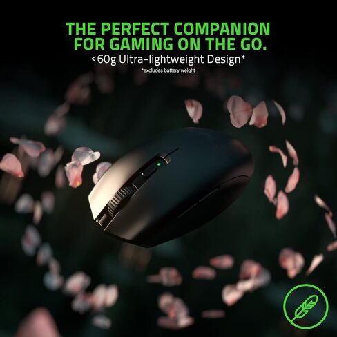 ماوس الألعاب اللاسلكي Razer Orochi V2 Mobile: خفيف الوزن للغاية - وضعان لاسلكيان - عمر بطارية يصل إلى 950 ساعة - مفاتيح الماوس الميكانيكية - مستشعر بصري 5G متقدم بدقة 18K DPI - أبيض in Saudi Arabia