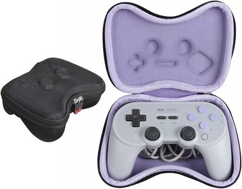 Hermitshell Travel Case for 8BitDo Pro 2 / 8Bitdo Sn30 Pro+ Bluetooth Controller Wireless Gamepad (Black Edition) in Kuwait