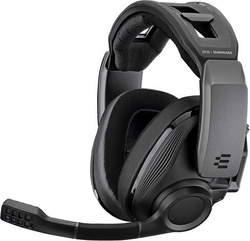 سماعة ألعاب لاسلكية EPOS I SENNHEISER GSP 670 ، بلوتوث منخفض الاستجابة ، صوت محيطي 7.1 ، ميكروفونًا لإزالة الضوضاء، قلب إلى كتم الصوت ، ضبط الصوت ، لأجهزة الكمبيوتر ويندوز ، PS4 ، والهواتف الذكية in Kuwait