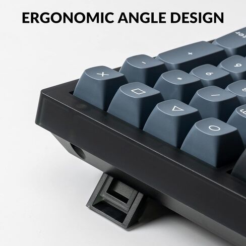 Keychron V6 Wired Custom Mechanical Keyboard Knob Version, Full-size QMK/VIA Programmable with Hot-swappable Keychron K Pro Brown Switch Compatible with Mac Windows Linux (Frosted Black-Translucent) in Saudi Arabia
