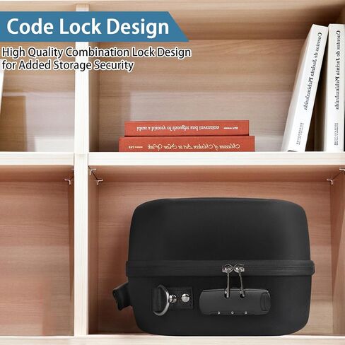 شنطة حمل صلبة مع قفل متوافقة مع اوكولوس كويست 2 بيسك/ايليت الاصدار الاساسي واجهزة التحكم باللمس وغيرها من الاكسسوارات، حافظة كويست 2 مع حزام كتف مناسبة للسفر والتخزين المنزلي in Kuwait