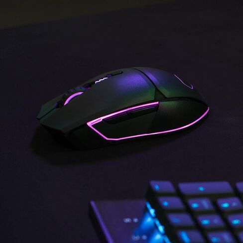 كولر ماستر ماوس العاب MM531 مع مستشعر بصري 12000 نقطة لكل بوصة أثناء الطيران و3 مناطق RGB وازرار بي بي تي in Kuwait