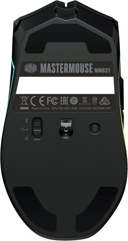 كولر ماستر ماوس العاب MM531 مع مستشعر بصري 12000 نقطة لكل بوصة أثناء الطيران و3 مناطق RGB وازرار بي بي تي in Kuwait