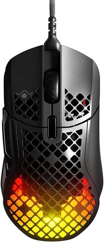 ماوس الألعاب SteelSeries Aerox 5 - خفيف الوزن للغاية 66 جرام - 9 أزرار قابلة للبرمجة - مقاوم للماء IP54 - PC/MAC - FPS، MOBA، Battle Royale، MMO، RPG in Saudi Arabia