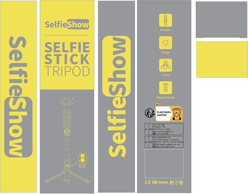 Selfie Stick Tripod, All in One Extendable & Portable iPhone Tripod Selfie Stick with Wireless Remote Compatible with iPhone 17 16 15 14 13 12 pro Xs Max, Galaxy Note10/S20/S10/OnePlus 9/9 PRO etc in Saudi Arabia