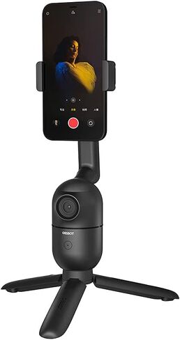 OBSBOT Me AI-Powered Phone Mount, Auto-Tracking Phone Mount with Wide-Angle Sensing Camera, Content Creation Kit for Vlogging, Streaming and Video Calls in Saudi Arabia